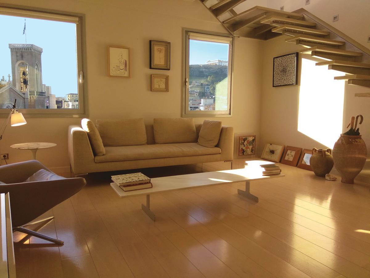 Апартаменти Hidesign Athens Acropolis Luxury Penthouse In Plaka Екстер'єр фото