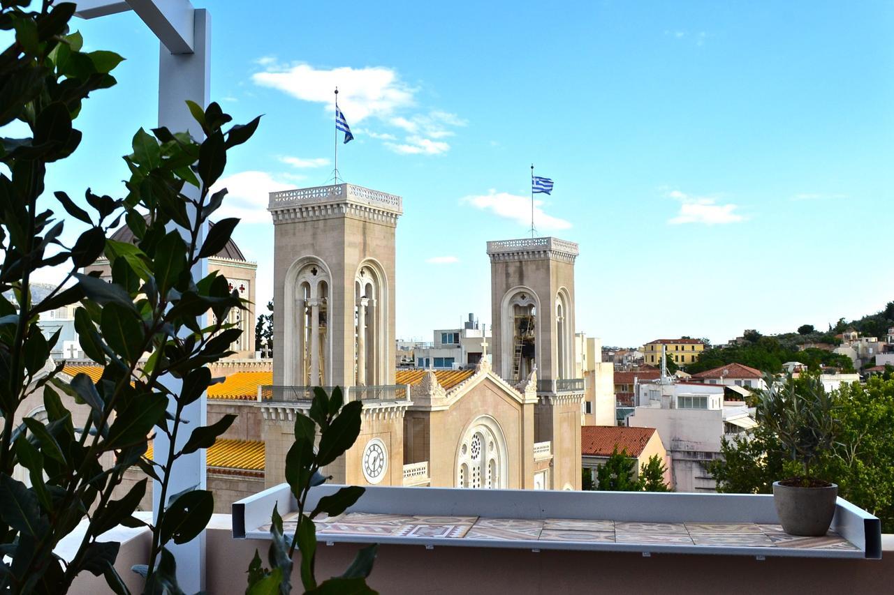 Апартаменти Hidesign Athens Acropolis Luxury Penthouse In Plaka Екстер'єр фото