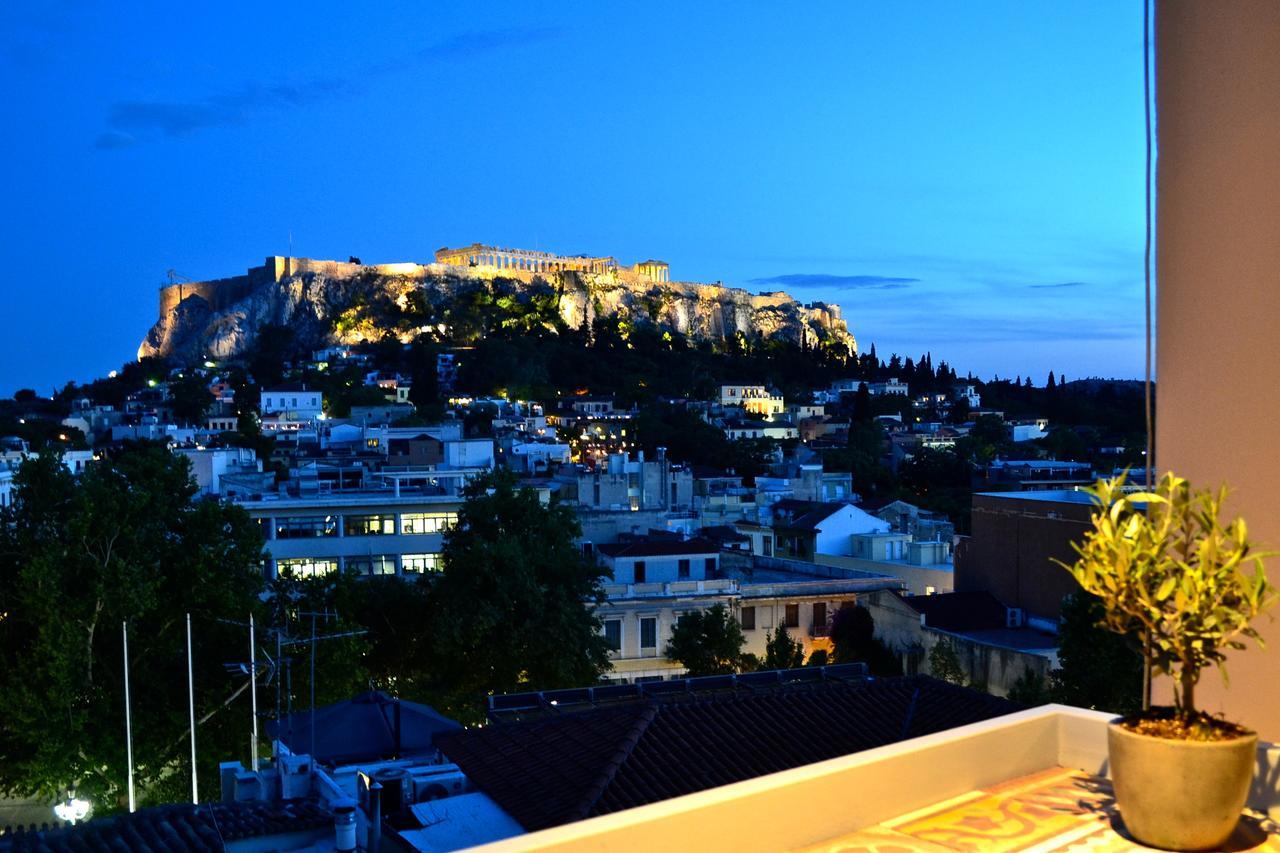 Апартаменти Hidesign Athens Acropolis Luxury Penthouse In Plaka Екстер'єр фото